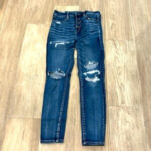 American Eagle ripped jeans